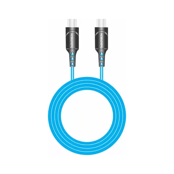 C 12 A 1.2 m Copper Braiding C2C TYPE C Cable 65Watt Dual IC-1